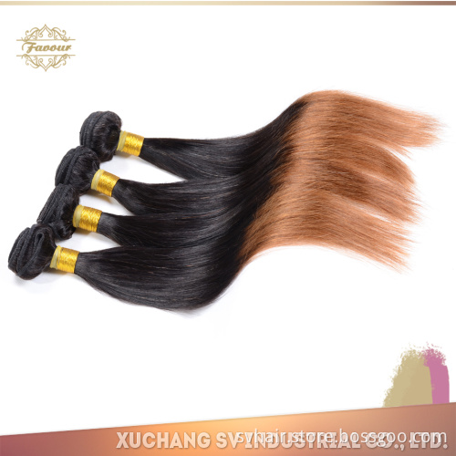 Brazilian ombre hair Silky Straight Wholesale 100% human hair